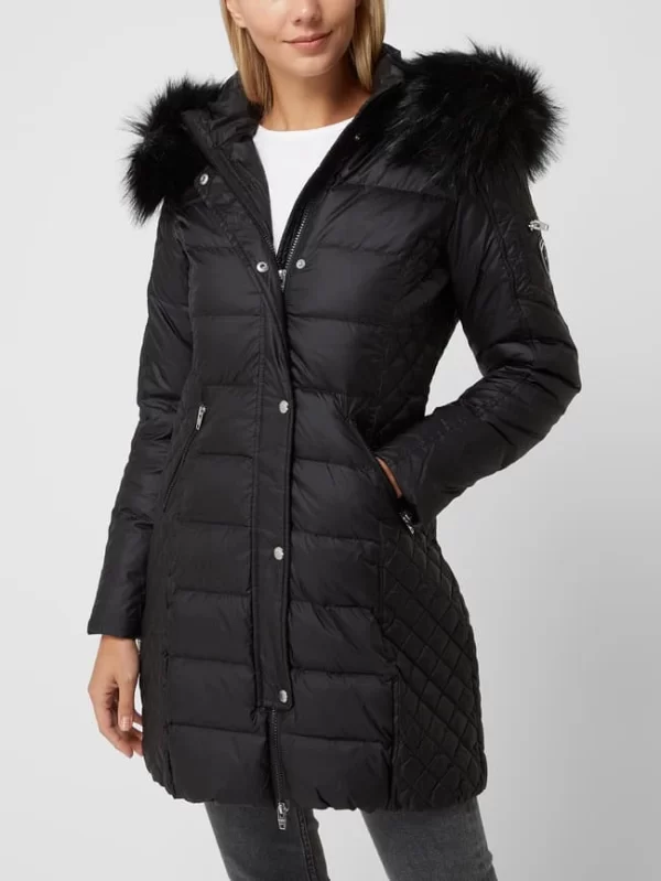 ROCKANDBLUE Daunenjacke Mit Webpelz Modell ‘Beam’ – Schwarz 5