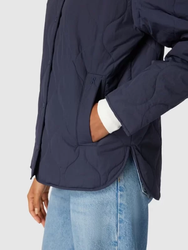 Armedangels Steppjacke Mit Stehkragen Modell ‘DENAALIA’ – Marineblau 4