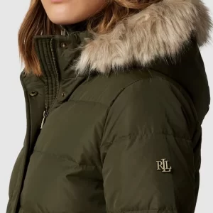 Lauren Ralph Lauren Daunenjacke Mit Label-Details – Olivgrün 11