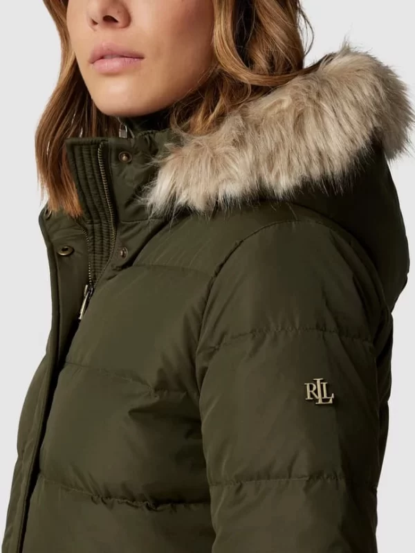 Lauren Ralph Lauren Daunenjacke Mit Label-Details – Olivgrün 4