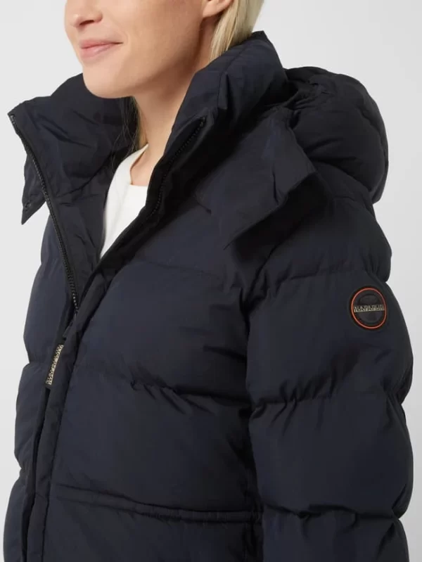 Napapijri Steppjacke Aus Baumwollmischung Modell ‘Bokmal’ – Schwarz 4