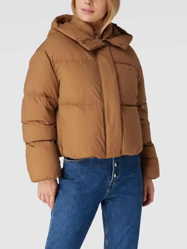 Tommy Hilfiger Daunenjacke In Stepp-Optik – Camel 5