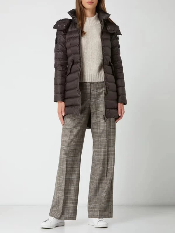 Peuterey Daunenjacke Mit Abnehmbarer Kapuze – Dunkelbraun 1