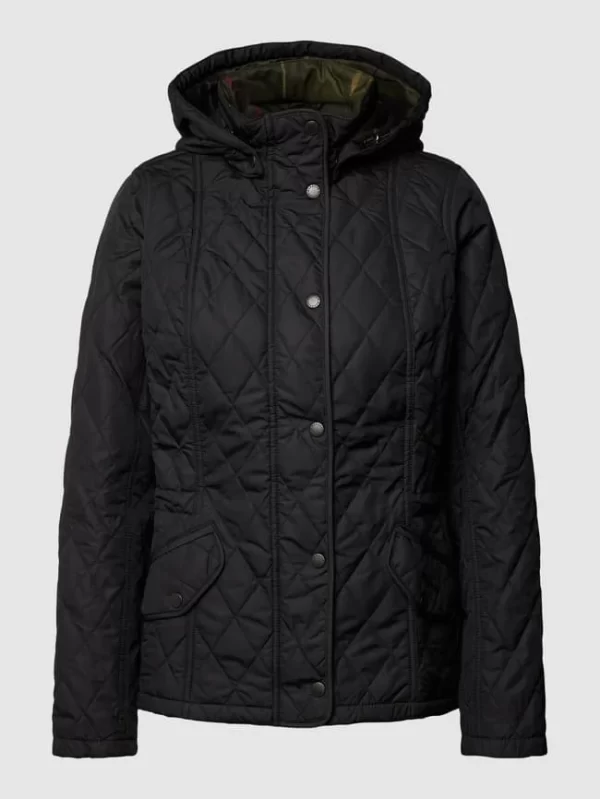Barbour Steppjacke Mit Brand-Stitching Modell ‘MILLFIRE’ – Schwarz 3
