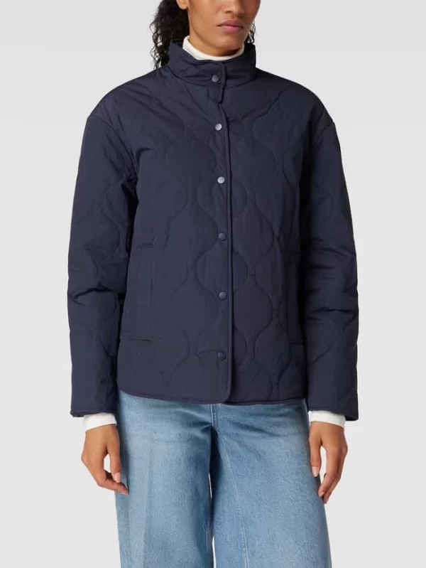 Armedangels Steppjacke Mit Stehkragen Modell ‘DENAALIA’ – Marineblau 5