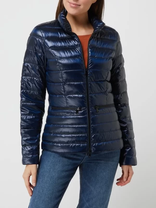 Beaumont Amsterdam Daunenjacke Mit Stehkragen – Marineblau 5