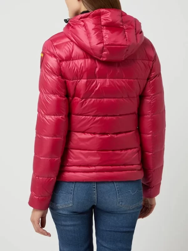 Blauer Usa Daunenjacke Mit Kapuze – Pink 6