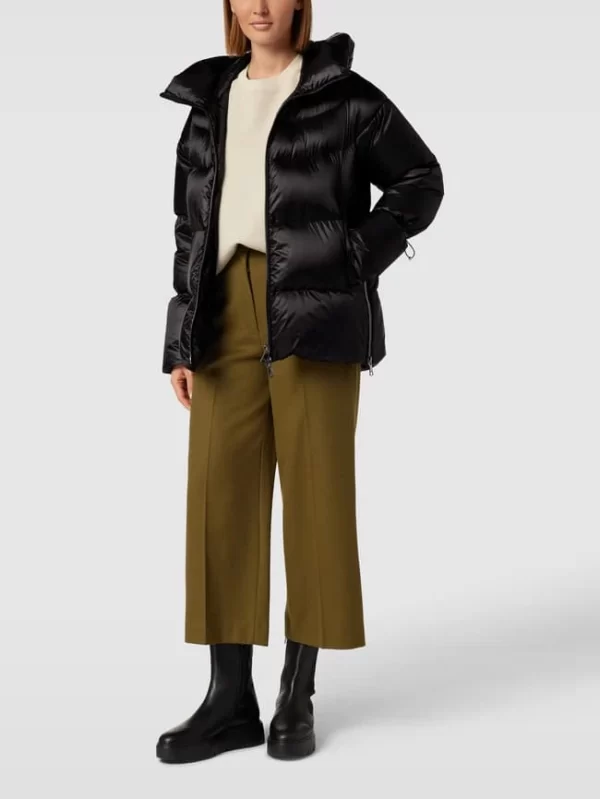 Windsor Daunenjacke Mit Label-Details – Schwarz 1