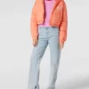 Tommy Jeans Cropped Steppjacke Mit Label-Stitching Modell ‘SIGNATURE CROPPED’ – Apricot 2