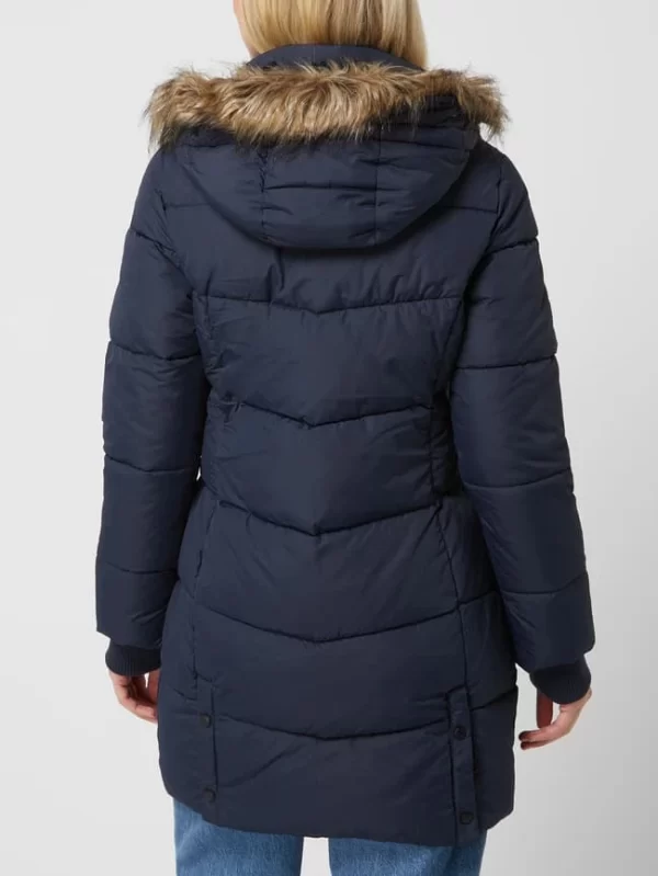 Icepeak Steppjacke Mit Abnehmbarer Kapuze – Dunkelblau 6