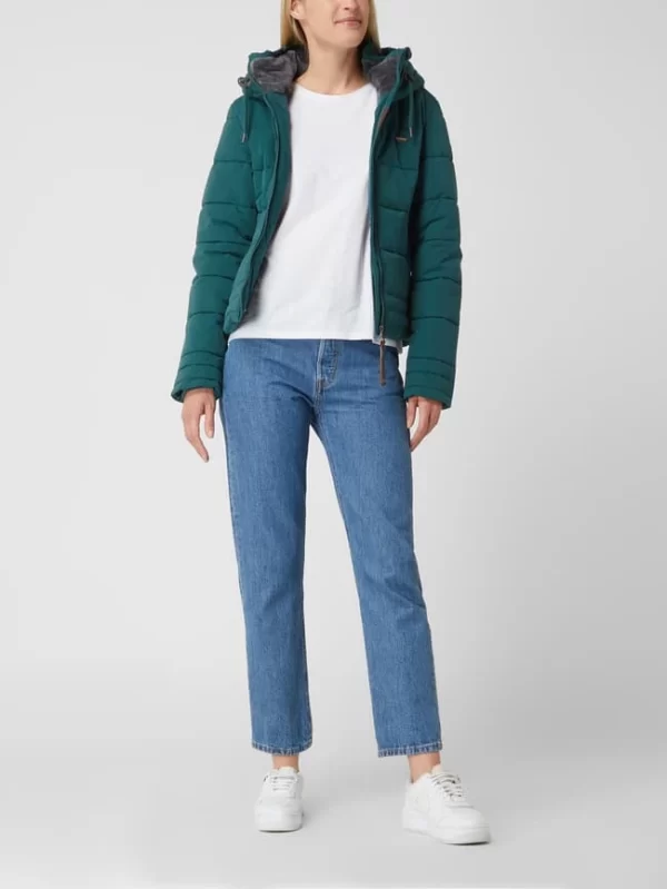 Ragwear Steppjacke Mit Kapuze Modell ‘Novaa’ – Petrol 1
