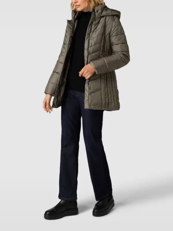 Betty Barclay Steppjacke Mit Taillengürtel Modell ‘BESTPREIS’ – Hellgrau 1