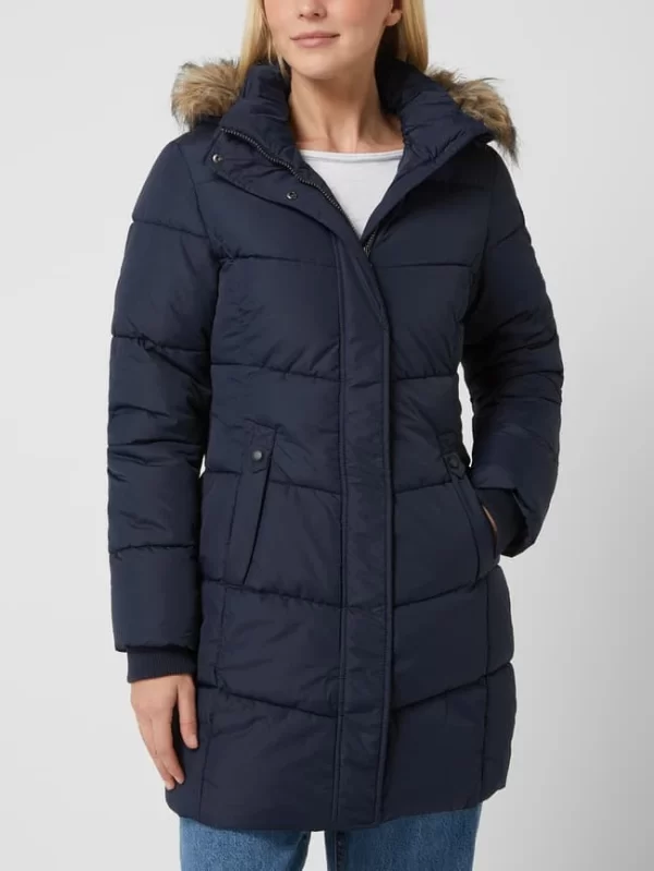Icepeak Steppjacke Mit Abnehmbarer Kapuze – Dunkelblau 5
