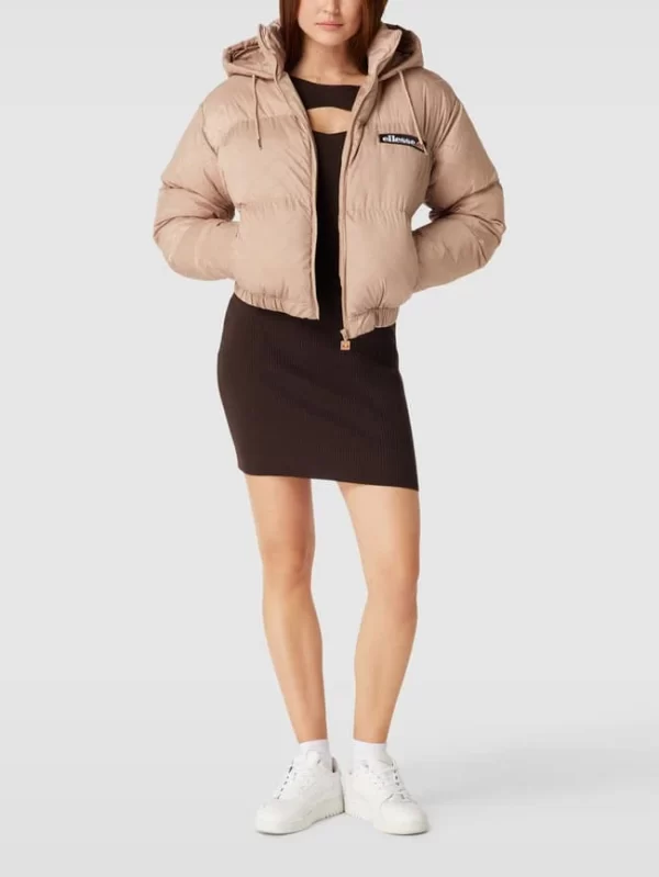 Ellesse Steppjacke Mit Kapuze Modell ‘MAYDELLE’ – Hellbraun 1
