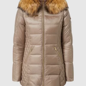 ROCKANDBLUE Daunenjacke Mit Webpelz Modell ‘Eve’ – Taupe 9