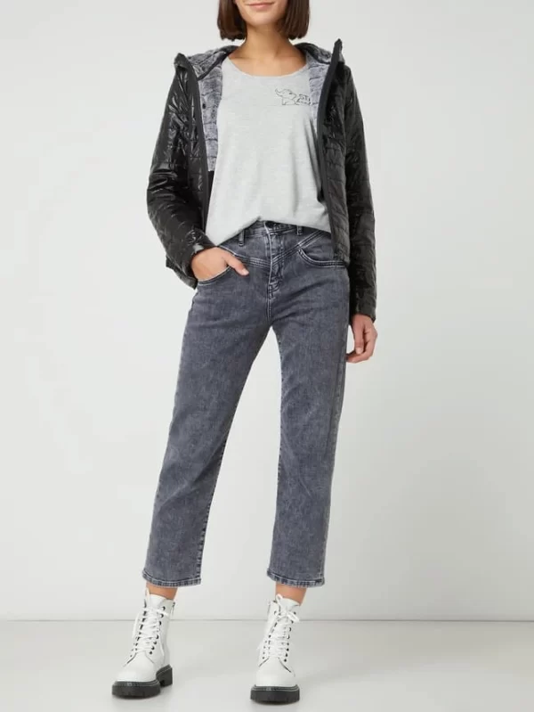Freaky Nation Steppjacke Mit Kapuze – Schwarz 1