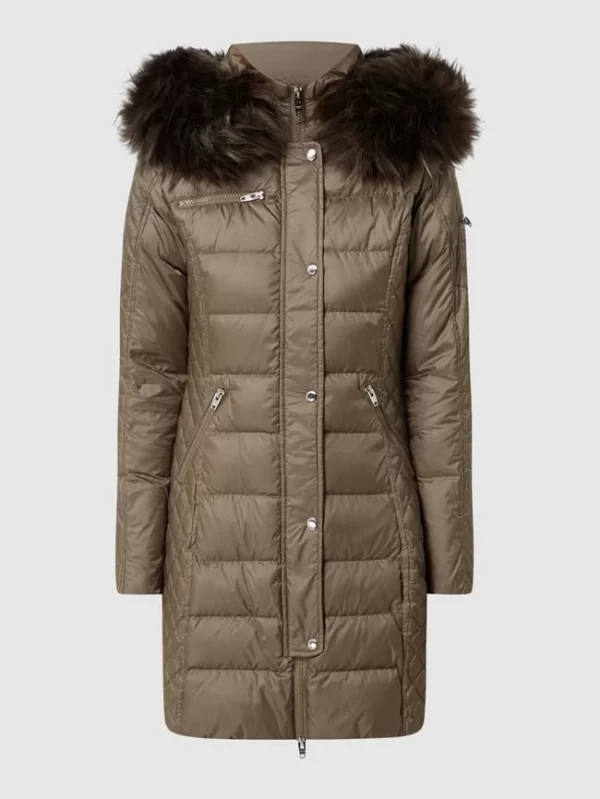 ROCKANDBLUE Daunenjacke Mit Webpelz Modell ‘Beam’ – Taupe 3