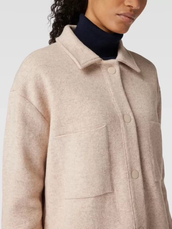 Armedangels Hemdjacke Mit Umlegekragen Modell ‘ALMARAA’ – Sand Meliert 4