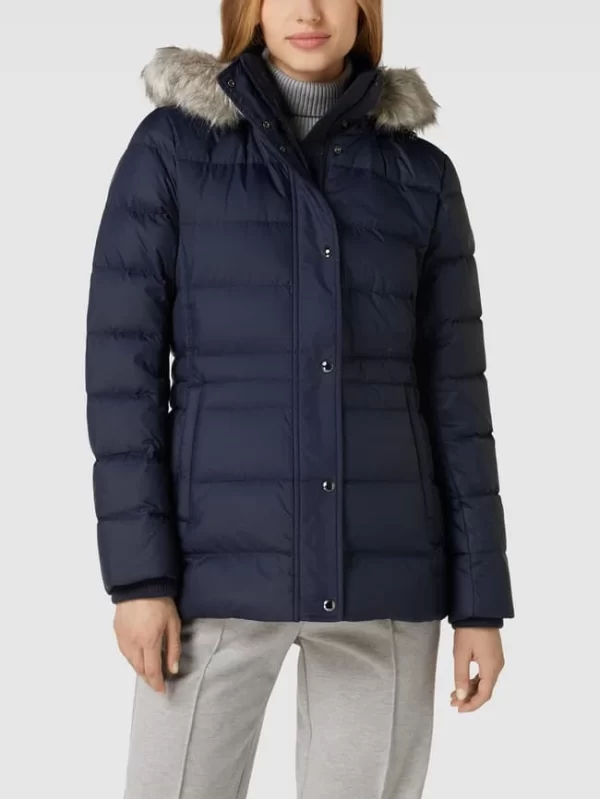 Tommy Hilfiger Daunenjacke Mit Label-Detail Modell ‘TYRA’ – Marineblau 5