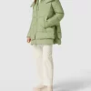 S.Oliver RED LABEL Steppjacke Mit Kapuze – Hellgrün 2