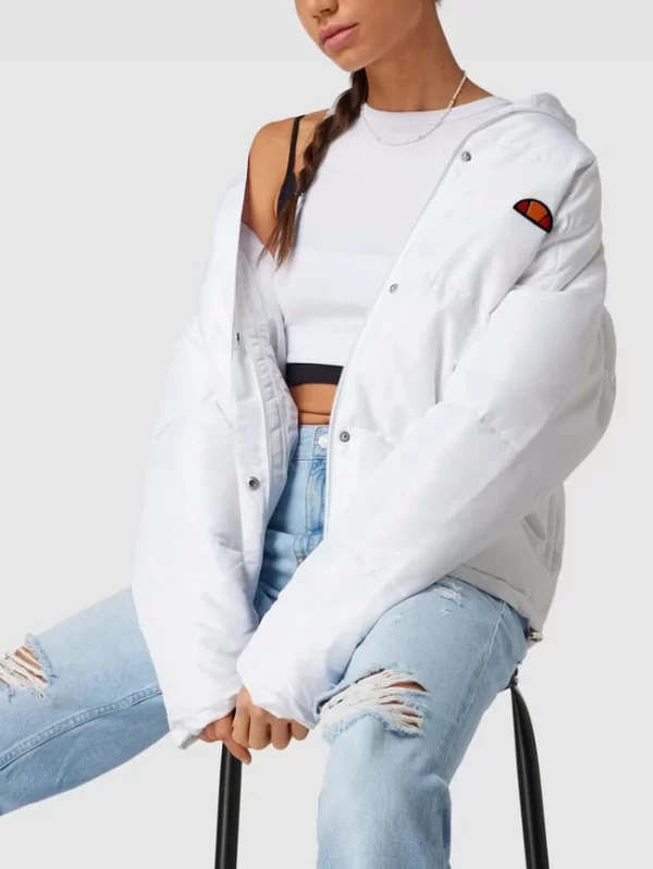Ellesse Steppjacke Mit Logo-Stitching Modell ‘PEJO’ – Weiß 4