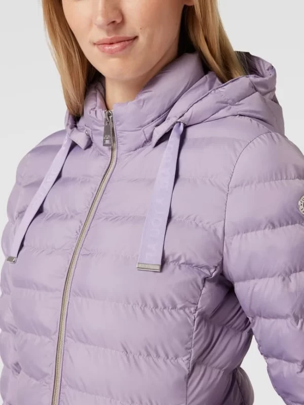 Fuchs Schmitt Steppjacke Mit Label-Detail – Flieder 4