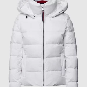 Tommy Hilfiger Daunenjacke Mit Abnehmbarer Kapuze – Weiß 9