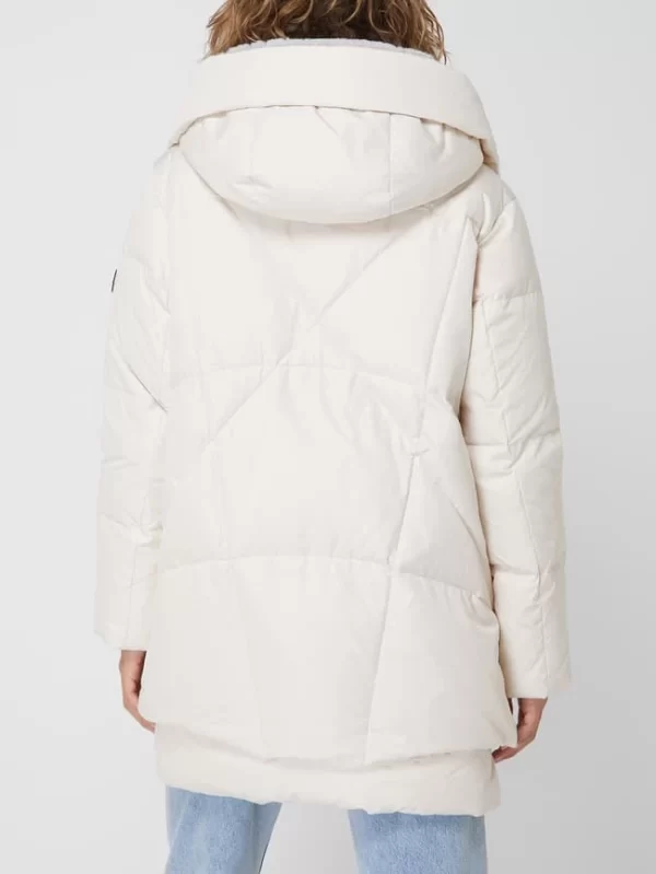 White Label Daunenjacke Mit Kapuze – Sand 6