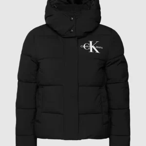 Calvin Klein Jeans Steppjacke Mit Abnehmbarer Kapuze – Schwarz 9