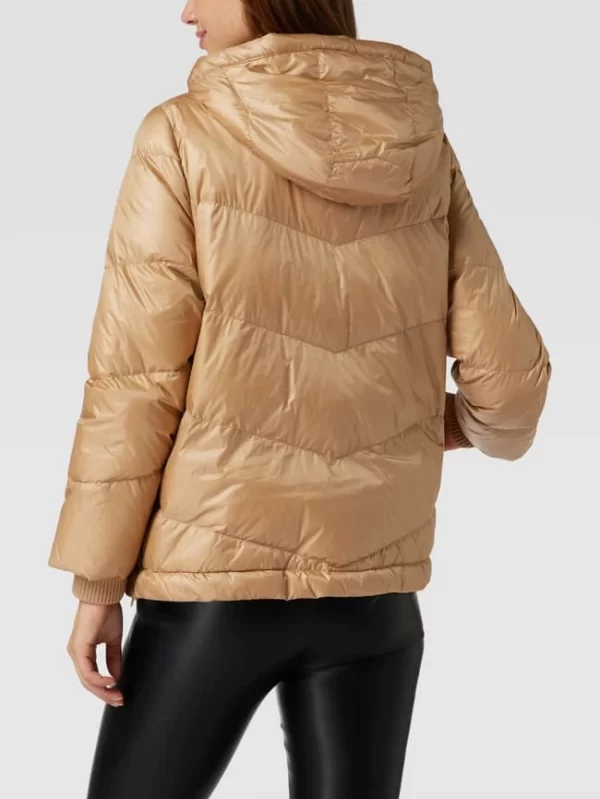 Comma Daunenjacke In Stepp-Optik – Beige 6