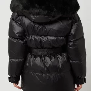 Miss Sixty Daunenjacke Mit Kunstfell – Schwarz 16