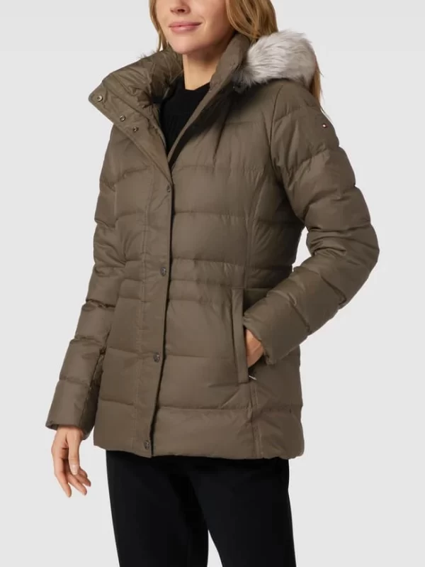 Tommy Hilfiger Daunenjacke Mit Herausnehmbarer Kapuze Modell ‘TYRA’ – Khaki 5