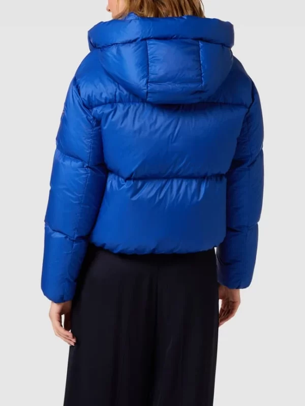 Tommy Hilfiger Daunenjacke Mit Label-Detail – Metallic Blau 6