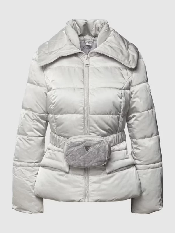 Guess Steppjacke In Glanz-Optik Modell ‘GLITZY PUFFA’ – Stein 3