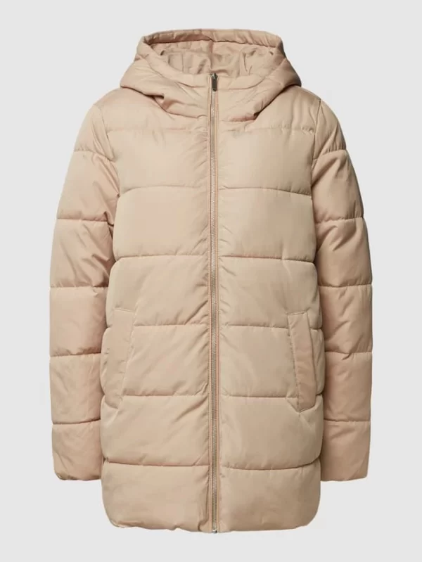 Vila Steppjacke Mit Kapuze Modell ‘VITATE’ – Sand 3