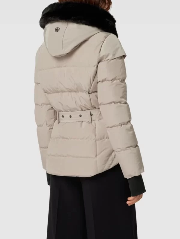 Wellensteyn Steppjacke Mit Kunstpelzkragen Modell ‘TIVANA 382’ – Sand 6