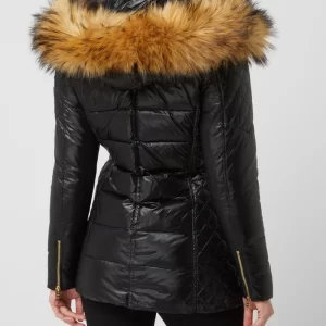 ROCKANDBLUE Daunenjacke Mit Webpelz Modell ‘Eve’ – Schwarz 15