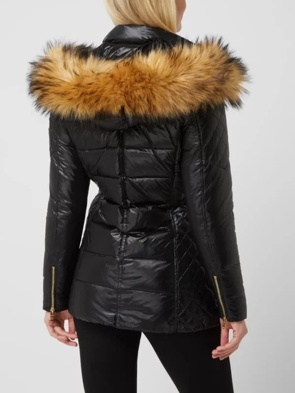ROCKANDBLUE Daunenjacke Mit Webpelz Modell ‘Eve’ – Schwarz 6