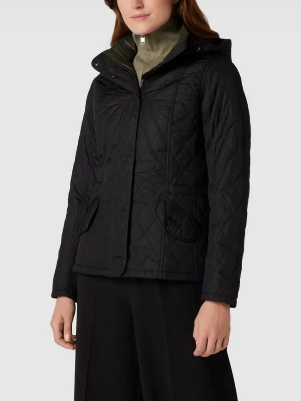 Barbour Steppjacke Mit Brand-Stitching Modell ‘MILLFIRE’ – Schwarz 5