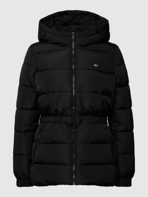 Tommy Jeans Steppjacke Mit Kapuze – Schwarz 3