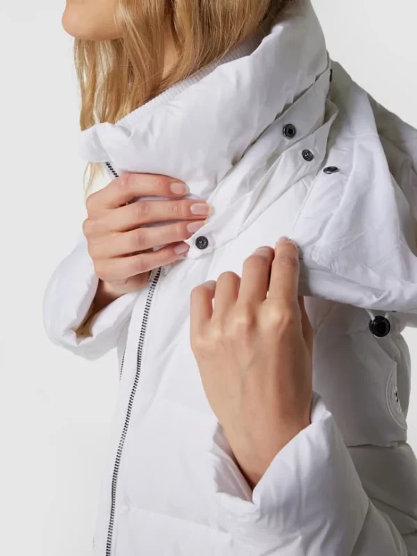 Tommy Hilfiger Daunenjacke Mit Abnehmbarer Kapuze – Weiß 4