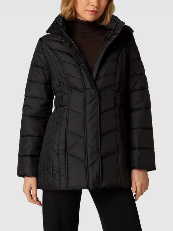 Betty Barclay Steppjacke Mit Taillengürtel Modell ‘BESTPREIS’ – Schwarz 5