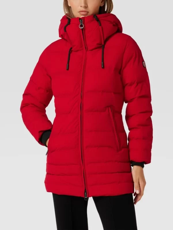 Wellensteyn Steppjacke Mit Kapuze Modell ‘Cordoba’ – Rot 5