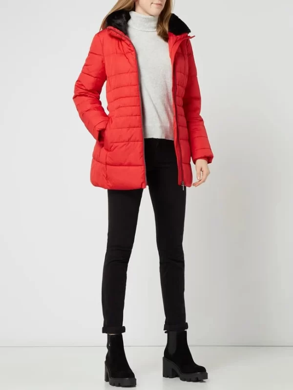 Jake*s Collection Steppjacke Mit Wattierung – Rot 1