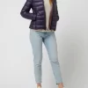 Blauer Usa Daunenjacke Mit Kapuze – Marineblau 19