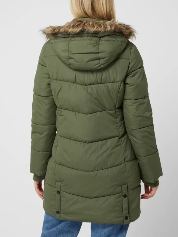 Icepeak Steppjacke Mit Abnehmbarer Kapuze – Grün 6