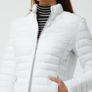 Frieda & Freddies Steppjacke Mit Reißverschlusstaschen – Offwhite 11