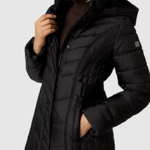 Betty Barclay Steppjacke Mit Taillengürtel Modell ‘BESTPREIS’ – Schwarz 11