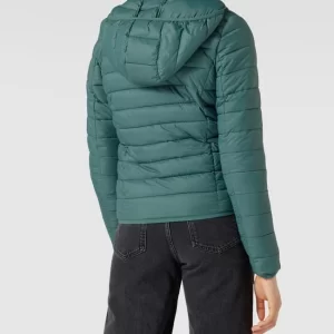 REVIEW Steppjacke Mit Seitlichen Eingrifftaschen – Petrol 15