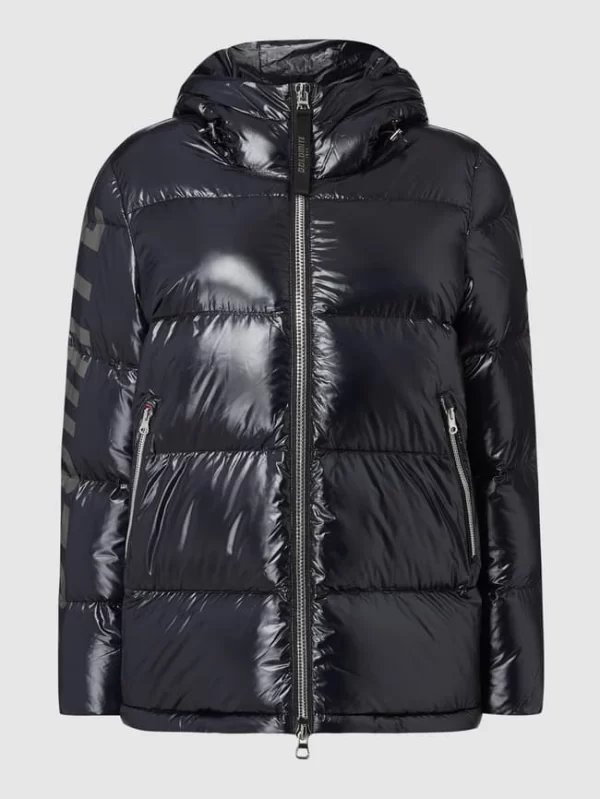 Dolomite Daunenjacke Mit Kapuze Modell ‘Glacier’ – Schwarz 1